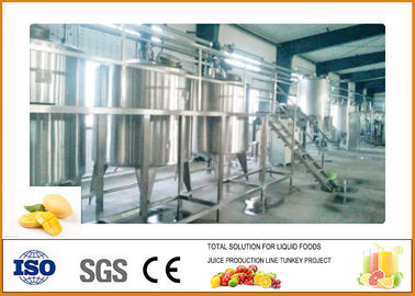 China Eficacia automática y alta de la planta de tratamiento del jugo del mango 5T/H proveedor