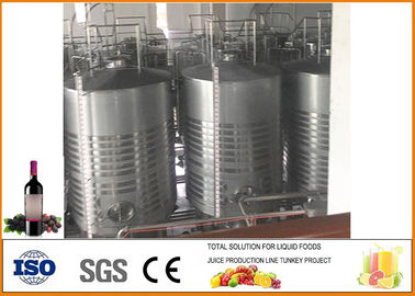 China Material del acero inoxidable del equipo 304 de la fermentación del vino de fruta de la mora 12 meses de garantía proveedor