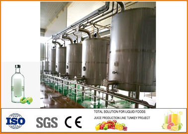 China 200T / Cadena de producción verde de equipo de la fermentación del vino del ciruelo del año proceso de la categoría alimenticia proveedor