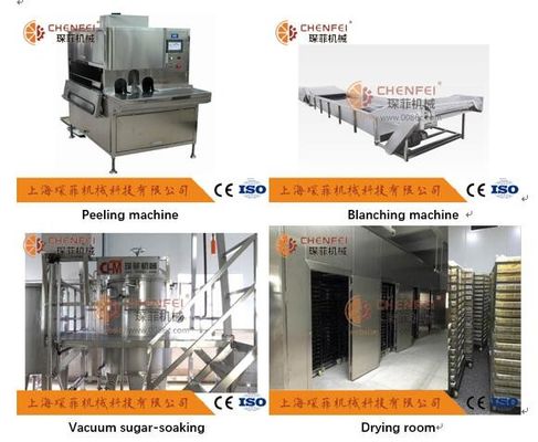 Cadena de producción automática del zumo de fruta de kiwi 304 material del acero inoxidable