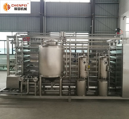 Tipo máquina da alta temperatura de la cubierta del esterilizador para la bebida y el atasco