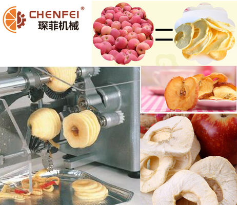 Cadena de producción fácil de los frutos secos de Operattion SS304 para la pera liofilizada de Apple
