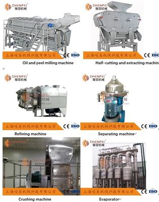 Cadena de producción del zumo de naranja de la fruta cítrica de NFC 5T/H eficacia alta de CFM-A-02-312-312