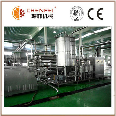 Máquina tubular 100kg/H del esterilizador de UHT para el jugo de la fruta y verdura